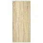 Aparador de madera de ingeniería roble Sonoma 30x41x93 cm by , Sideboards - Ref: Foro24-846343, Price: 45,38 €, Discount: %