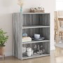 Aparador de madera de ingeniería gris Sonoma 70x41x93 cm de , Aparadores - Ref: Foro24-846374, Precio: 77,63 €, Descuento: %