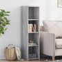 Aparador alto madera de ingeniería gris Sonoma 30x41x124 cm de , Aparadores - Ref: Foro24-846381, Precio: 68,22 €, Descuento: %