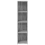 Aparador alto madera de ingeniería gris Sonoma 30x41x124 cm de , Aparadores - Ref: Foro24-846381, Precio: 68,22 €, Descuento: %