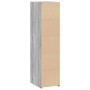 Aparador alto madera de ingeniería gris Sonoma 30x41x124 cm de , Aparadores - Ref: Foro24-846381, Precio: 68,22 €, Descuento: %