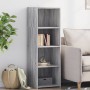 Aparador alto madera de ingeniería gris Sonoma 40x41x124 cm de , Aparadores - Ref: Foro24-846388, Precio: 75,55 €, Descuento: %