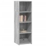 Aparador alto madera de ingeniería gris Sonoma 40x41x124 cm de , Aparadores - Ref: Foro24-846388, Precio: 75,55 €, Descuento: %