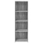 Hoher Schrank aus Sonoma-Eiche in Grau aus Ingenieurholz, 40x41x124 cm. von , Sideboards - Ref: Foro24-846388, Preis: 75,55 €...