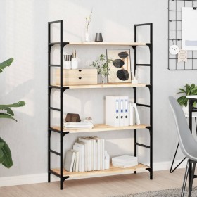 Floating shelves 3 units untreated acacia wood 100x30x2 cm by , Shelves and shelves - Ref: Foro24-3279377, Price: 94,99 €, Di...