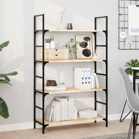 Floating shelves 3 units untreated acacia wood 100x30x2 cm by , Shelves and shelves - Ref: Foro24-3279377, Price: 94,55 €, Di...