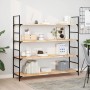 Floating shelves 2 units untreated acacia wood 120x40x2 cm by , Shelves and shelves - Ref: Foro24-3279404, Price: 97,59 €, Di...