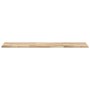 Floating shelves 2 units untreated acacia wood 120x40x2 cm by , Shelves and shelves - Ref: Foro24-3279404, Price: 97,99 €, Di...