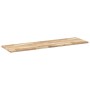 Floating shelves 2 units untreated acacia wood 120x40x2 cm by , Shelves and shelves - Ref: Foro24-3279404, Price: 97,99 €, Di...