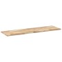 Floating shelves 4 units untreated acacia wood 140x40x2 cm by , Shelves and shelves - Ref: Foro24-3279410, Price: 224,35 €, D...