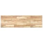 Floating shelves 4 units untreated acacia wood 140x40x2 cm by , Shelves and shelves - Ref: Foro24-3279410, Price: 224,35 €, D...