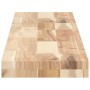 Estantes flotantes 3 uds madera acacia sin tratar 120x20x4 cm de , Estantes y estanterías - Ref: Foro24-3279433, Precio: 129,...