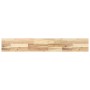 Floating shelves 4 units untreated acacia wood 140x20x4 cm by , Shelves and shelves - Ref: Foro24-3279438, Price: 206,03 €, D...