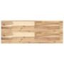 Floating shelves 2 units untreated acacia wood 80x30x4 cm by , Shelves and shelves - Ref: Foro24-3279452, Price: 94,17 €, Dis...