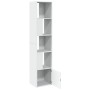 Estantería de madera de ingeniería blanca 40x36x189 cm de , Librerías y estanterías - Ref: Foro24-848241, Precio: 88,84 €, De...