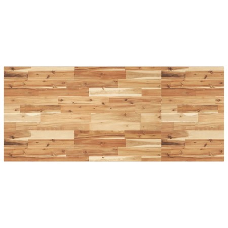 Encimera tocador baño madera acacia acabado aceite 140x60x2 cm de , Tocadores de baño - Ref: Foro24-3279702, Precio: 103,99 €...