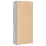 Aparador de madera de ingeniería gris Sonoma 80x42,5x185 cm de , Aparadores - Ref: Foro24-3281439, Precio: 200,78 €, Descuent...