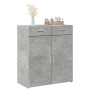 Aparador de madera contrachapada gris hormigón 80x42,5x93 cm de , Aparadores - Ref: Foro24-3281472, Precio: 140,54 €, Descuen...