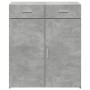 Aparador de madera contrachapada gris hormigón 80x42,5x93 cm de , Aparadores - Ref: Foro24-3281472, Precio: 140,54 €, Descuen...