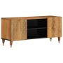 Mueble de TV madera maciza de mango 105x33x46 cm de , Almacenamiento para CD y DVD - Ref: Foro24-358284, Precio: 110,88 €, De...