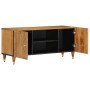 Mueble de TV madera maciza de mango 105x33x46 cm de , Almacenamiento para CD y DVD - Ref: Foro24-358284, Precio: 110,88 €, De...