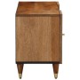 Mueble de TV madera maciza de mango 105x33x46 cm de , Almacenamiento para CD y DVD - Ref: Foro24-358284, Precio: 110,88 €, De...