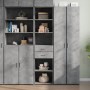 Aparador de madera de ingeniería gris hormigón 45x42,5x185 cm de , Aparadores - Ref: Foro24-3281451, Precio: 128,97 €, Descue...