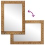 Solid acacia wood and glass bathroom mirror 50x70x2.5 cm by , Bathroom furniture - Ref: Foro24-358315, Price: 63,66 €, Discou...