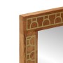 Solid acacia wood and glass bathroom mirror 50x70x2.5 cm by , Bathroom furniture - Ref: Foro24-358315, Price: 63,66 €, Discou...