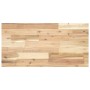 Solid untreated acacia wood floating shelf 60x40x4 cm by , Shelves and shelves - Ref: Foro24-3279471, Price: 54,99 €, Discoun...