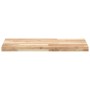 Solid untreated acacia wood floating shelf 60x40x4 cm by , Shelves and shelves - Ref: Foro24-3279471, Price: 54,99 €, Discoun...