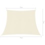 Toldo de vela HDPE crema 160 g/m² 3/4x2 m de vidaXL, Sombrillas - Ref: Foro24-311213, Precio: 19,99 €, Descuento: %