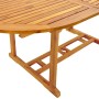 Garden dining set 5 pieces solid acacia wood and textilene by , Garden sets - Ref: Foro24-3279272, Price: 589,10 €, Discount: %