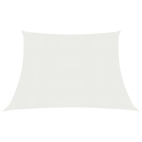 Toldo de vela blanco HDPE 160 g/m² 3/4x3 m de vidaXL, Sombrillas - Ref: Foro24-311269, Precio: 21,73 €, Descuento: %