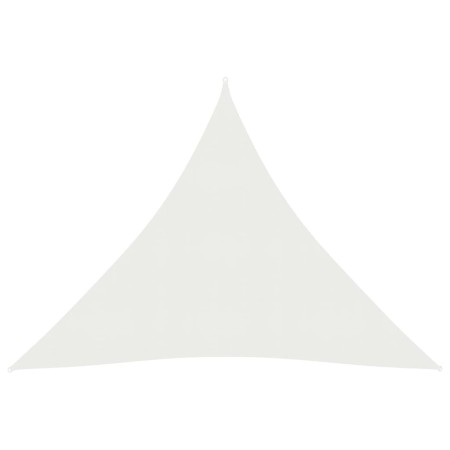 Toldo de vela blanco HDPE 160 g/m² 4x4x4 m de vidaXL, Sombrillas - Ref: Foro24-311258, Precio: 32,99 €, Descuento: %