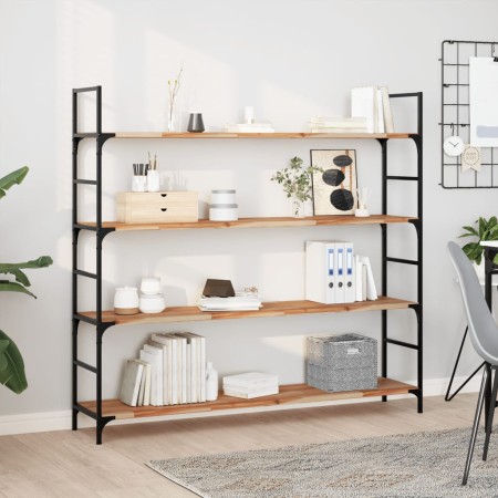 Floating shelf 2 units acacia wood oil finish 160x30x2 cm by , Shelves and shelves - Ref: Foro24-3279548, Price: 101,93 €, Di...