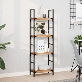 Floating shelves 2 units acacia wood oil finish 40x20x4cm by , Shelves and shelves - Ref: Foro24-3279576, Price: 40,99 €, Dis...