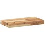 Floating shelves 3 units acacia wood oil finish 60x20x4cm by , Shelves and shelves - Ref: Foro24-3279581, Price: 75,46 €, Dis...