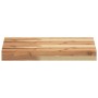 Solid acacia wood floating shelf with oil finish 60x30x4 cm by , Shelves and shelves - Ref: Foro24-3279607, Price: 41,89 €, D...