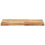 Solid acacia wood floating shelf with oil finish 140x40x4cm by , Shelves and shelves - Ref: Foro24-3279647, Price: 108,71 €, ...