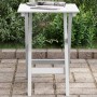 Folding side table made of solid white poplar wood by , Garden tables - Ref: Foro24-4008873, Price: 28,42 €, Discount: %