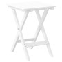 Mesa auxiliar plegable madera maciza de álamo blanca de , Mesas de jardín - Ref: Foro24-4008873, Precio: 28,42 €, Descuento: %