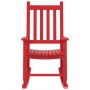 Solid red poplar wood rocking chair for children by , Rocking chairs - Ref: Foro24-4008878, Price: 60,99 €, Discount: %