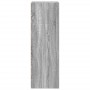 Aparador alto madera de ingeniería gris Sonoma 45x41x124 cm de , Aparadores - Ref: Foro24-846395, Precio: 90,99 €, Descuento: %