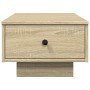 Mesa de centro madera de ingeniería roble Sonoma 60x45x31 cm de , Mesas de centro - Ref: Foro24-848082, Precio: 74,68 €, Desc...