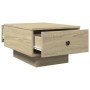 Mesa de centro madera de ingeniería roble Sonoma 60x45x31 cm de , Mesas de centro - Ref: Foro24-848082, Precio: 74,68 €, Desc...