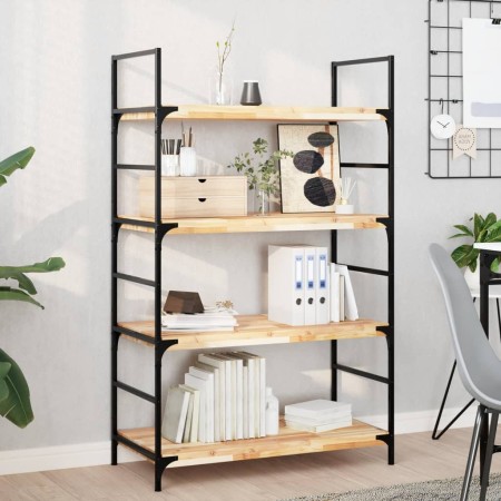 Floating shelves 3 units untreated acacia wood 60x40x4 cm by , Shelves and shelves - Ref: Foro24-3279473, Price: 138,80 €, Di...