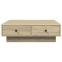 Mesa de centro madera de ingeniería roble Sonoma 90x90x28 cm de , Mesas de centro - Ref: Foro24-848089, Precio: 122,54 €, Des...