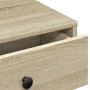 Engineered wood Sonoma oak coffee table 90x90x28 cm by , Coffee table - Ref: Foro24-848089, Price: 122,99 €, Discount: %