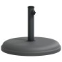 Round umbrella base for poles with Ø32/35/38 mm, 15 kg. by , Umbrella bases - Ref: Foro24-368673, Price: 61,11 €, Discount: %